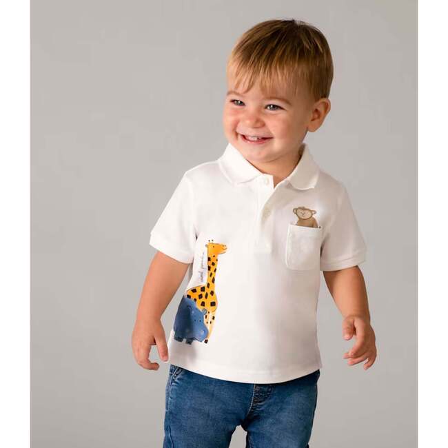 Animal Polo, White - Polo Shirts - 4