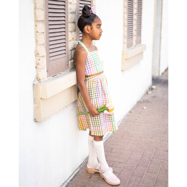 Hoppy Feet Knee High Socks, Cream