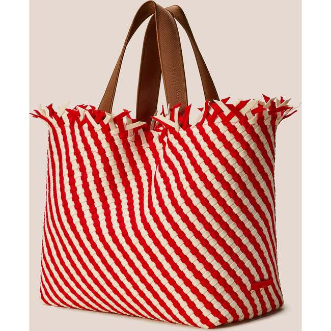 Women's Havana Large Handwoven Tote Striped, Amalfi - OS - Bags - 4