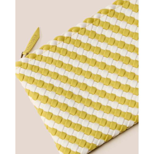 Women's Havana Medium Handwoven Tote Striped, Soleil - OS - Bags - 4