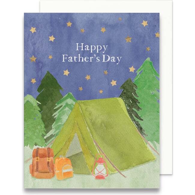 Camping Father's Day Greeting Card