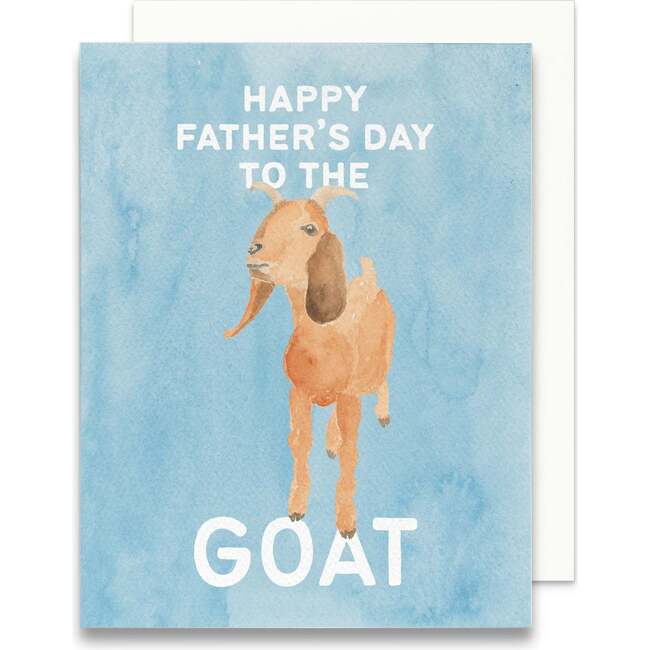 Happy Father's Day to the GOAT Greeting Card