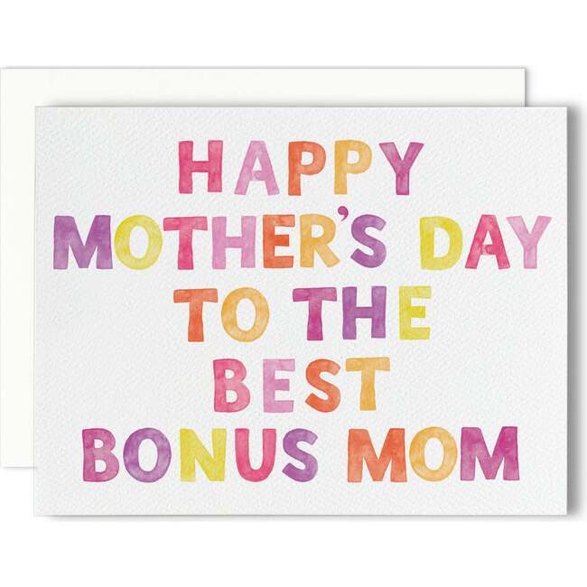 Bonus Mom Mother's Day Greeting Card