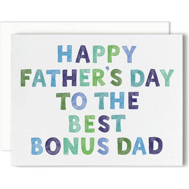 Bonus Dad Father's Day Greeting Card