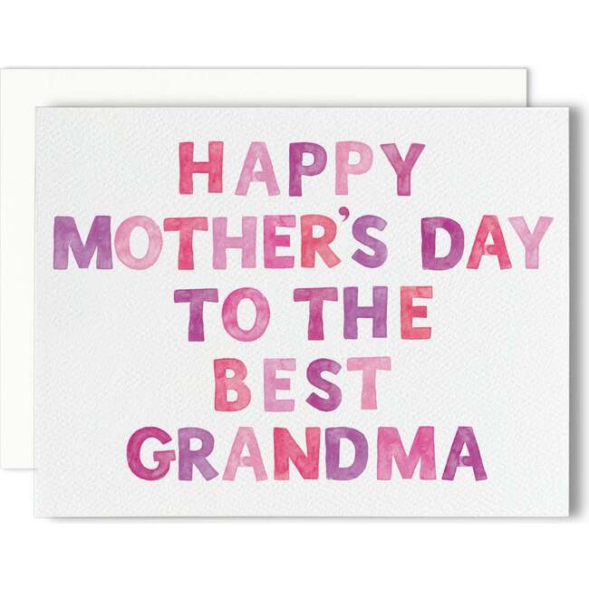 Best Grandma Mother's Day Greeting Card