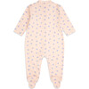 Love Heart Sleepsuit, Pink - Rompers - 2
