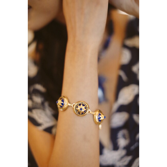 Indigo Bubble Bracelet