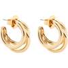 Baby Triple Threat Hoops - Earrings - 1 - thumbnail