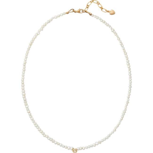 Claire Necklace, White