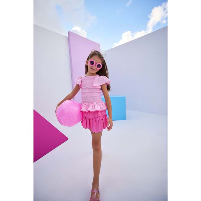 India Top, Pale Pink - Dresses - 3