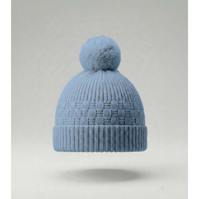 The Aspen Cashmere Baby Beanie, Sky Blue
