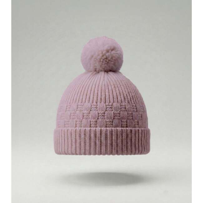 The Aspen Cashmere Baby Beanie, Rose