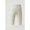 The Aspen Cashmere Baby Legging, Cream - Leggings - 3