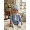 The Aspen Cashmere Baby Beanie, Sky Blue - Winter Hats - 2