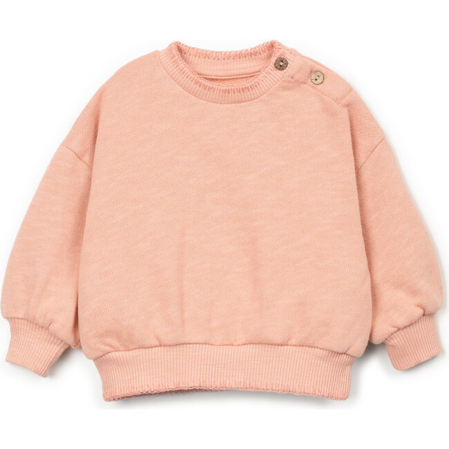 Whip Stitch Sweatshirt, Peach