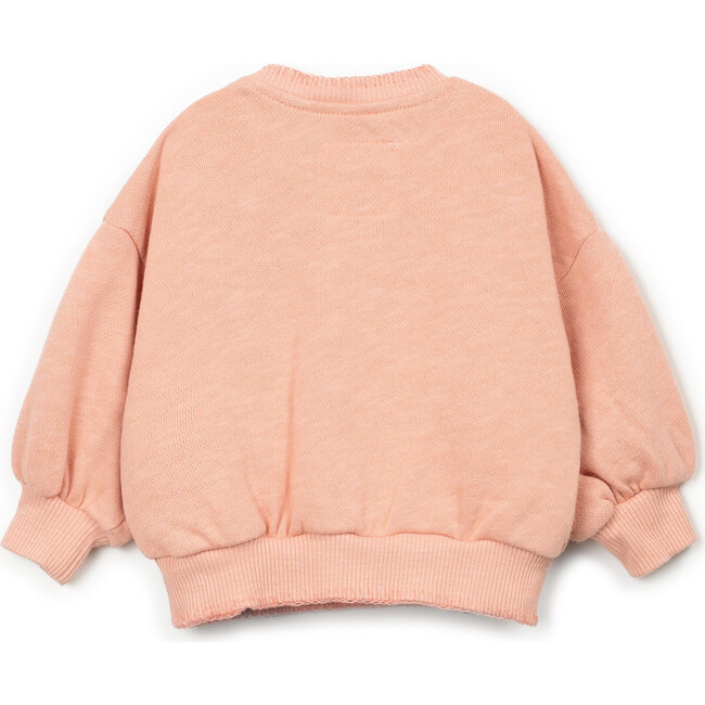 Whip Stitch Sweatshirt, Peach