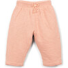 Whip Stitch Sweatpants, Peach - Pants - 1 - thumbnail