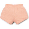 Whip Stitch Sweat Shorts, Peach - Shorts - 2
