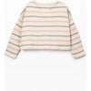 Textured Striped Sweater, Multicolor - Sweaters - 2 - thumbnail