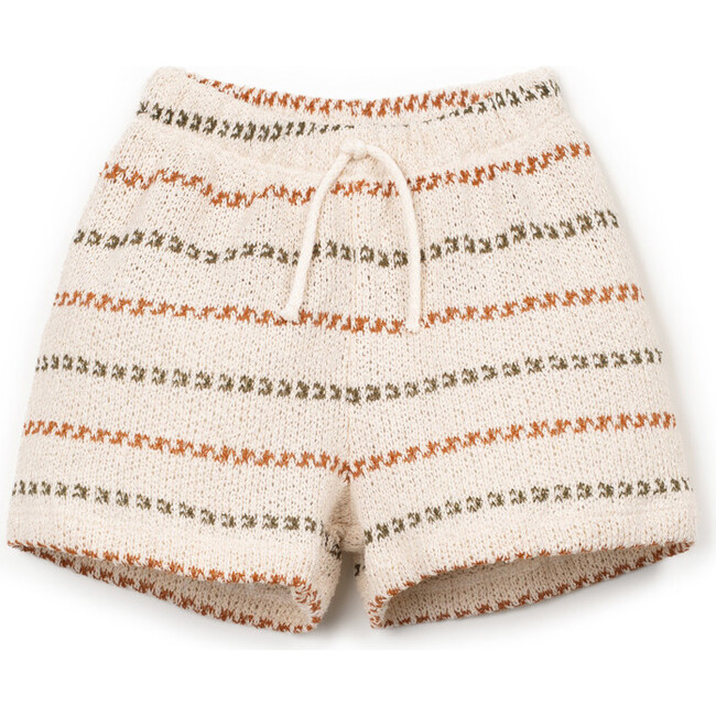 Striped Jersey Shorts, Multistripe