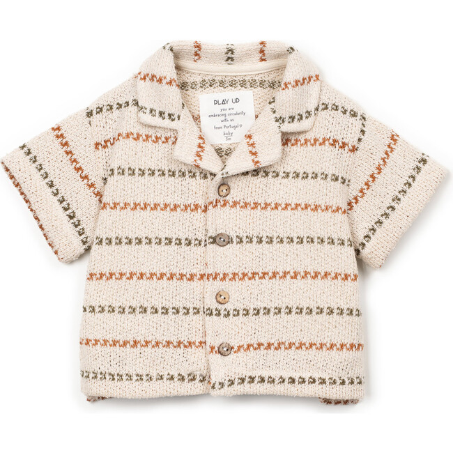 Striped Jersey Shirt, Multistripe