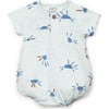 Sun Print Bubble, Blue - Rompers - 1 - thumbnail