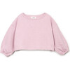 Relaxed Sweat Top, Lilac - Sweaters - 1 - thumbnail