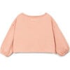 Relaxed Sweat Top, Peach - Sweaters - 2 - thumbnail