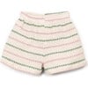 Kids Textured Striped Shorts, Multicolor - Shorts - 2 - thumbnail