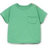 Pocket Jersey T-Shirt, Green - T-Shirts - 1 - thumbnail