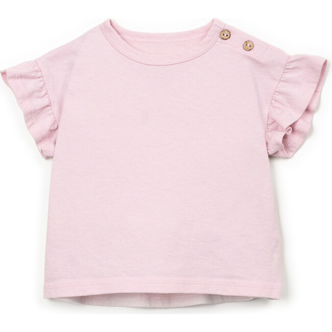 Flutter Sleeve Jersey T-Shirt, Lilac