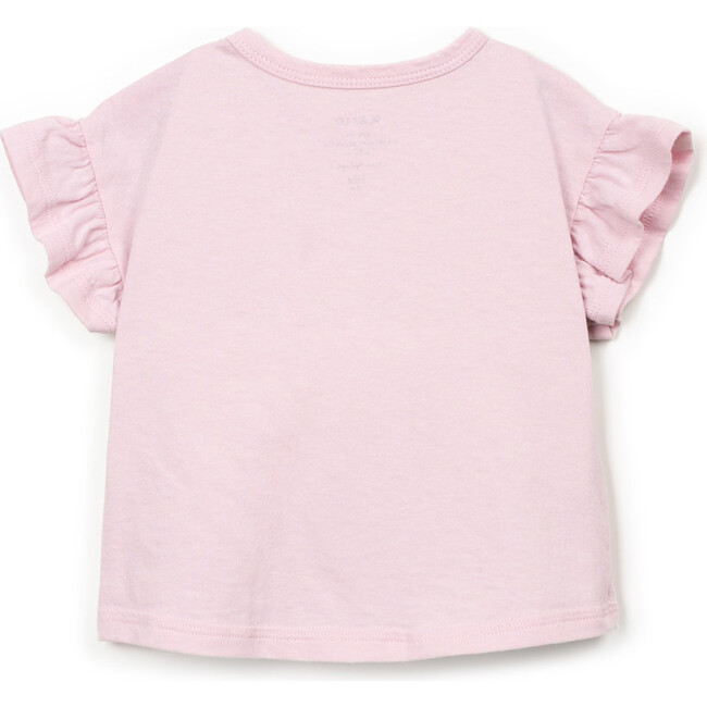 Flutter Sleeve Jersey T-Shirt, Lilac