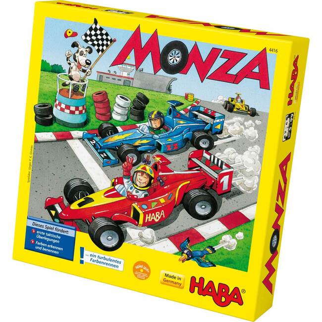 Monza Car Racing Board Game - Board Games - 1