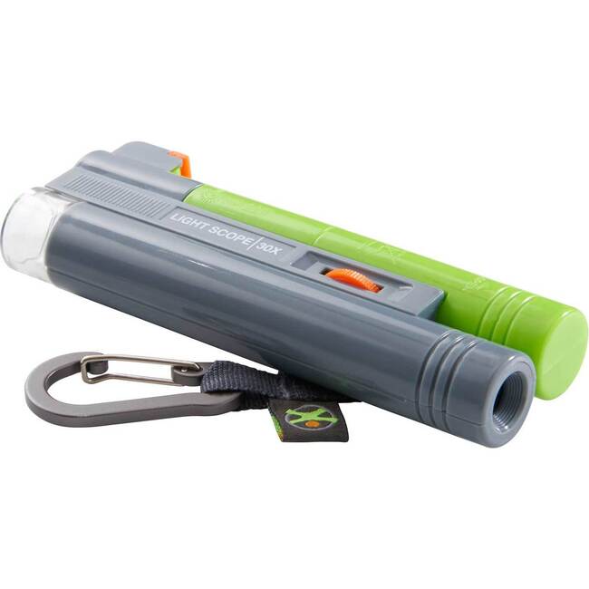 Terra Kids Microscope - Pocket Size with Carabiner and 30x Magnification