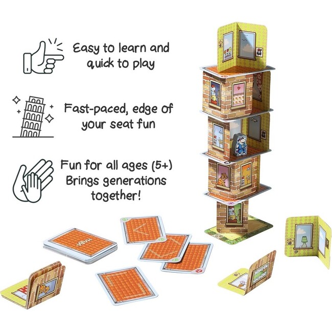 Rhino Hero Stacking Card Game