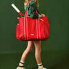 Riley Tennis Bag, Red - Backpacks - 2 - thumbnail