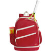 Lenox Tennis Bag, Red - Backpacks - 4