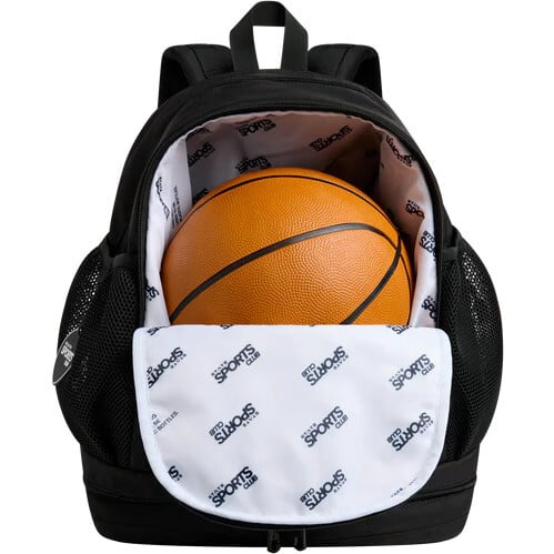 Ozzie Ball Bag, Black - Backpacks - 4
