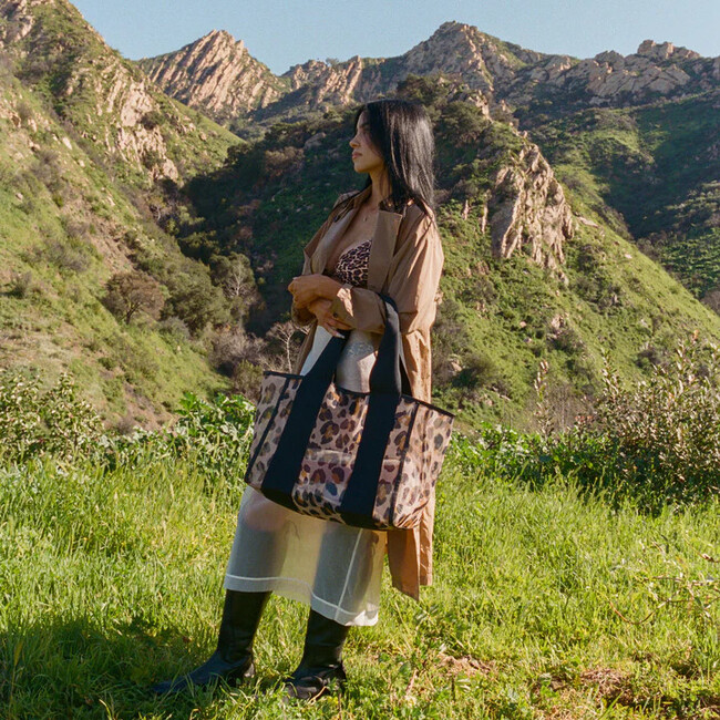 Wellington Cabana Tote, Leopard