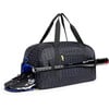 Fenway Sports Duffle, Black Grey Striped - Bags - 3 - thumbnail