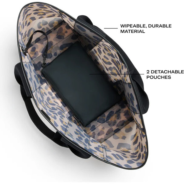 Wellington Cabana Tote, Leopard - Bags - 3