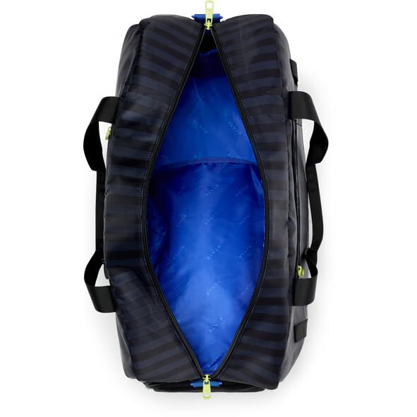 Fenway Sports Duffle, Black Grey Striped - Bags - 4