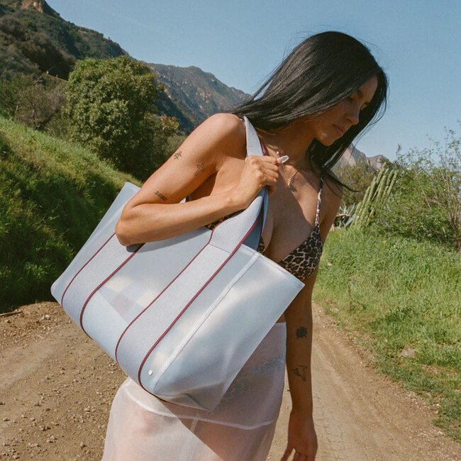 Wellington Cabana Tote, Light Blue - Bags - 4