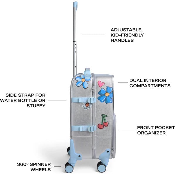 Logan Carry-On Suitcase, Graffiti - Luggage - 8