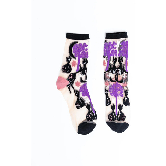 Cat Lovers Sheer Socks Bundle - Socks - 5