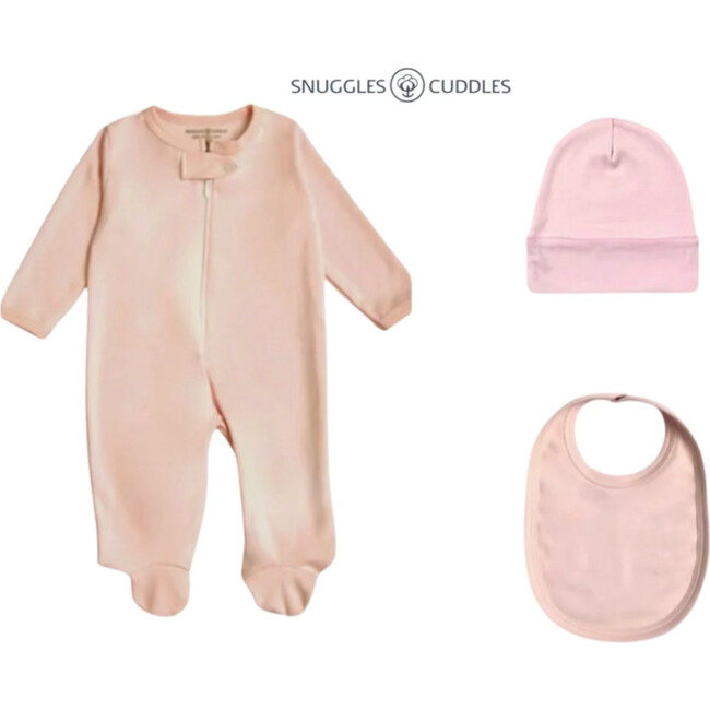 Pink Basic Baby Take Me Home Gift Box, Set of 3