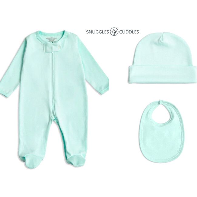 Mint Basic Baby Take Me Home Gift Box, Set of 3