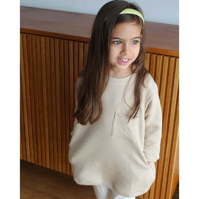 Oversized Manhattan Sweater, Beige