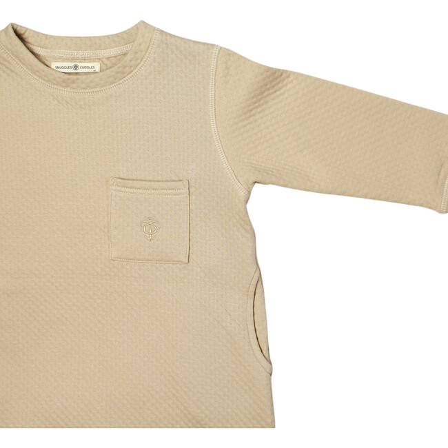 Oversized Manhattan Sweater, Beige - Sweaters - 4