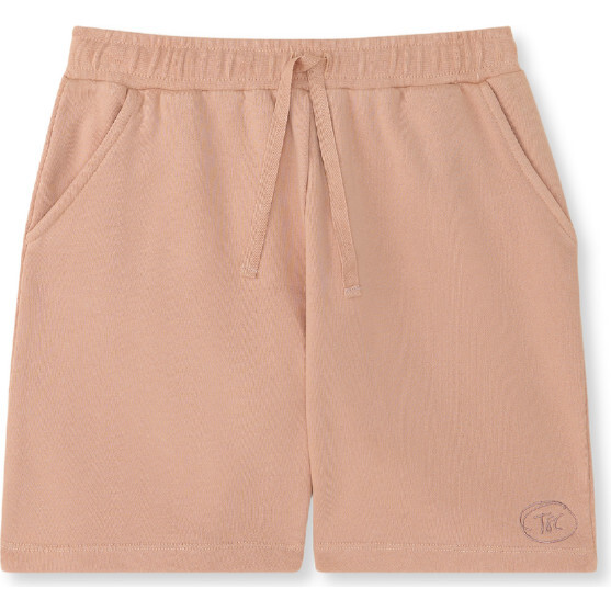 Natural Dye Everyday Elasticated Drawstring Shorts, Onion - Shorts - 1